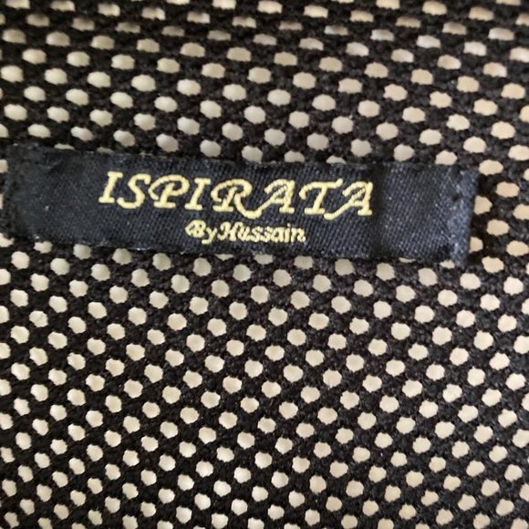 boxy black mesh fishnet sweater jumper size M - Picture 4 of 4